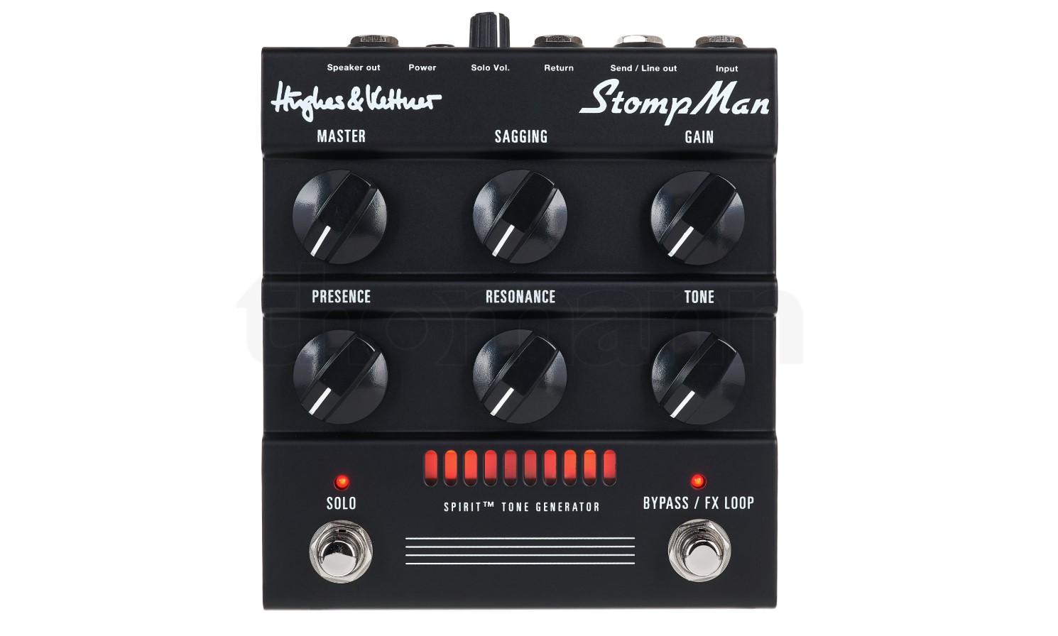 UpsizingGear_Hughes & Kettner StompMan 50 watt stompbox versterker
