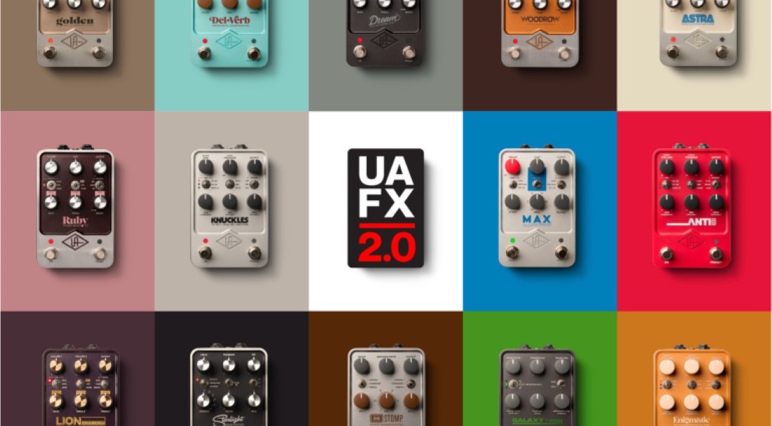 UpsizingGear_UAFX 2.0, Met de gratis update haal je meer uit je pedalen