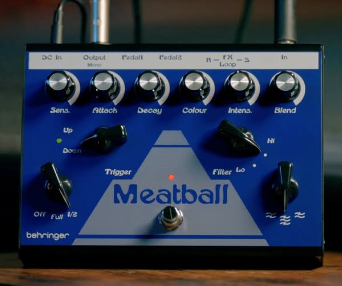 Behringer MEATBALL: Retro filtergeluid voor gitaren en bas