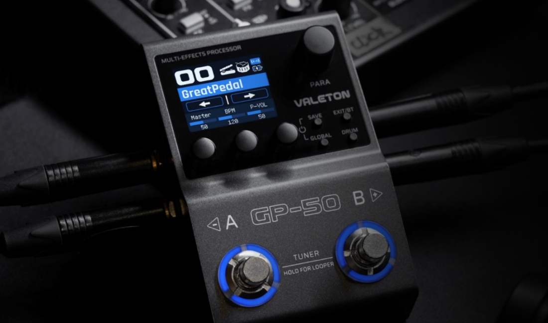 Valeton GP-50: compacte multi-effectprocessor met grote ambities