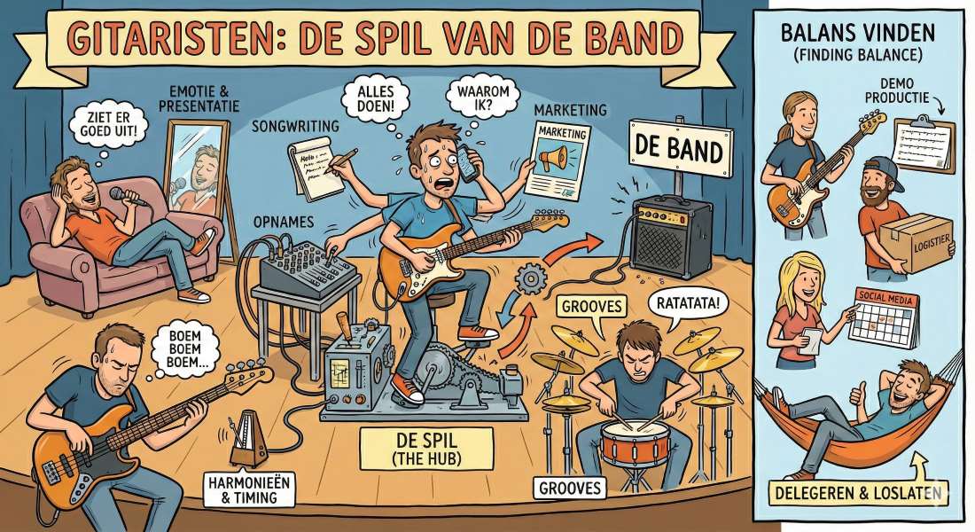 Zijn gitaristen de drijvende kracht achter een band?