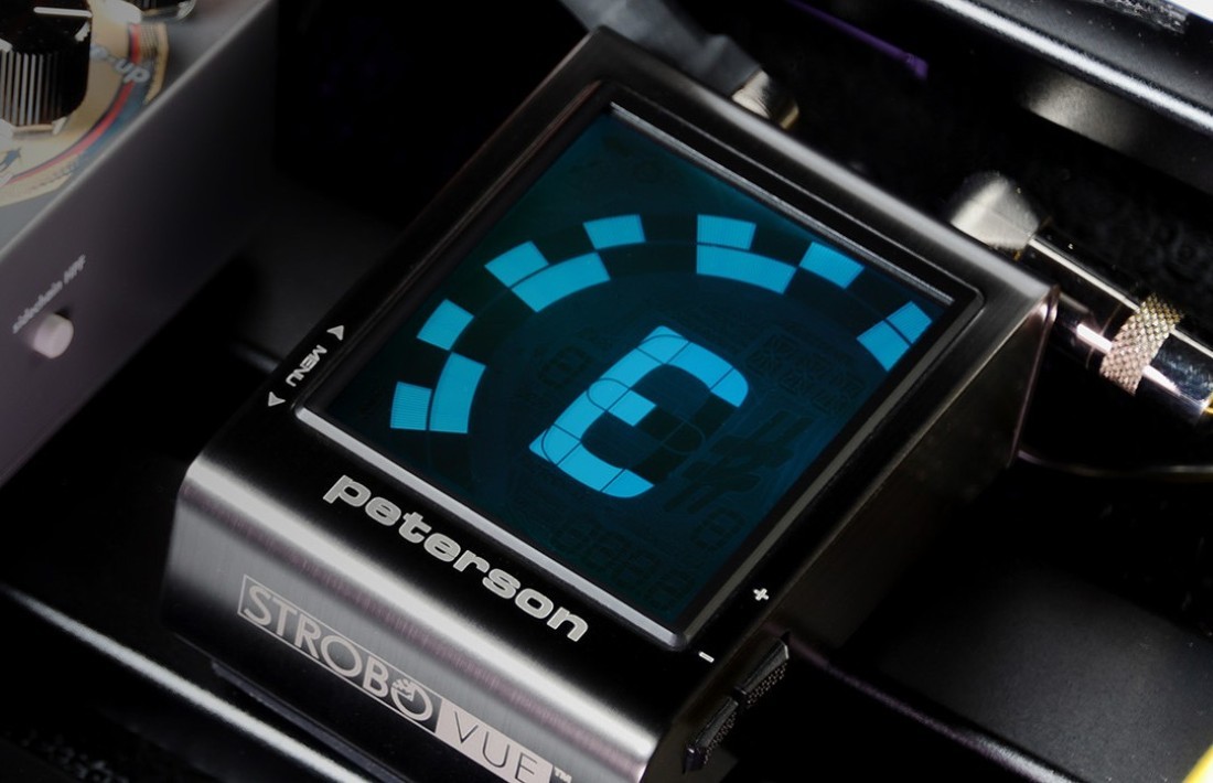 Peterson introduceert compacte StroboVue stroboscopische tuner