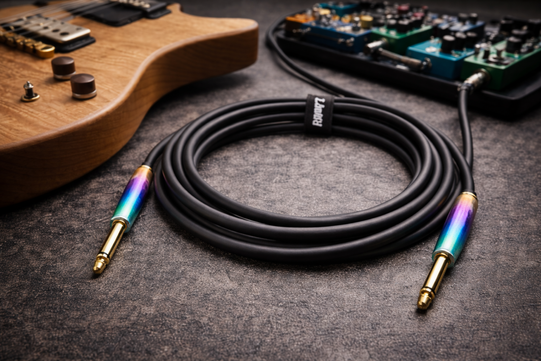 Waarom een kabel net zo belangrijk is als je gitaar