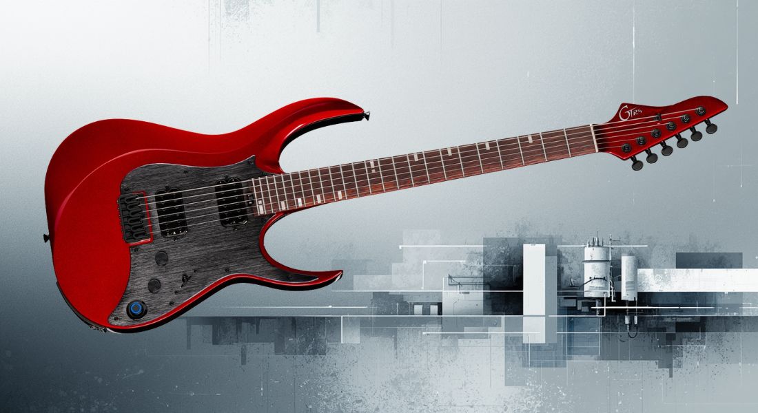 UpsizingGear_Mooer GTRS Guitars Modern 800 MRD