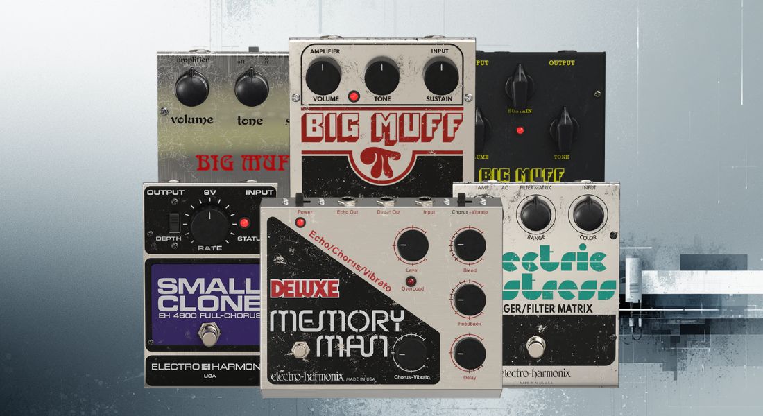 Electro-Harmonix zet klassieke pedalen om in plugins