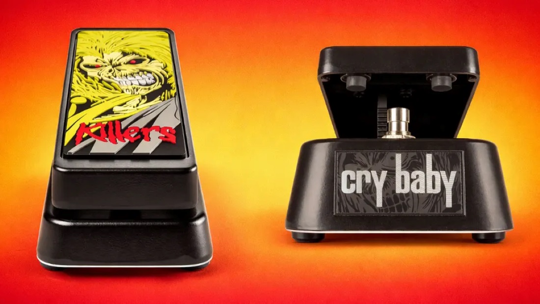 UpsizingGear_Jim Dunlop brengt Iron Maiden Killers Cry Baby Wah uit