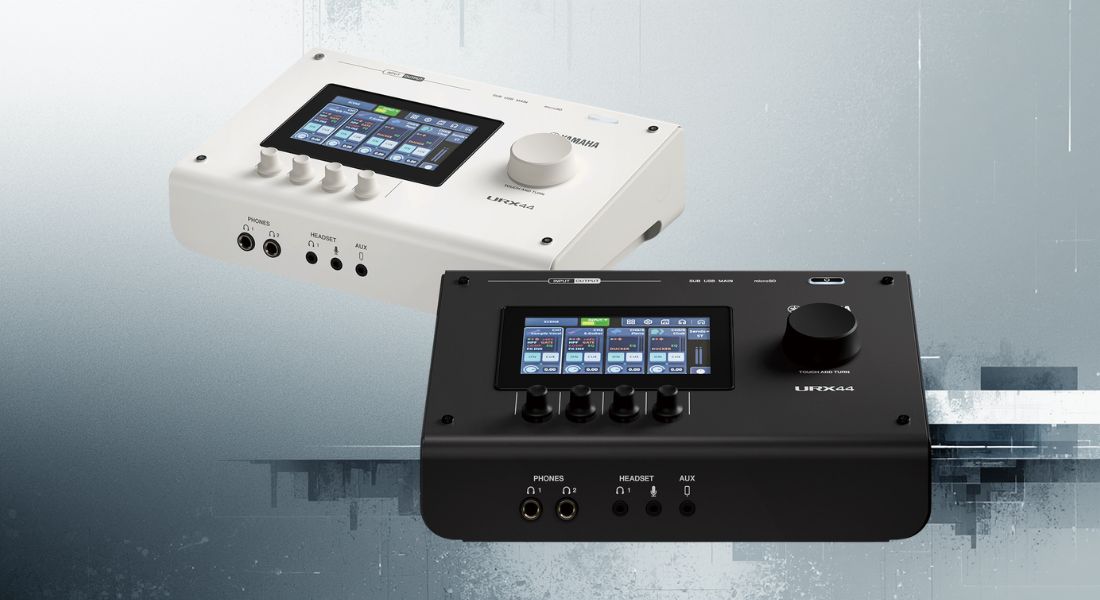 UpsizingGear_Yamaha URX44V verschuift de grens tussen audio-interface en productiesysteem