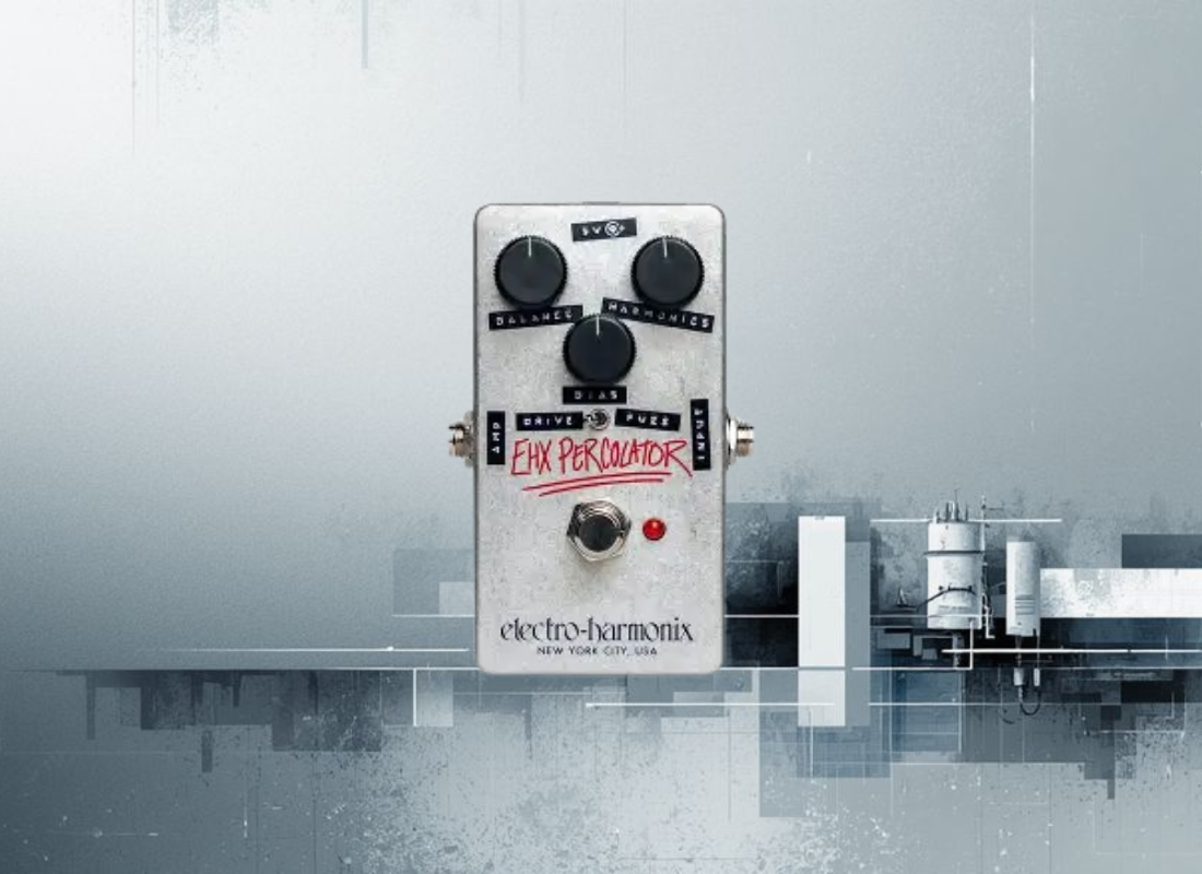 EHX Percolator: De unieke fuzz-pedaal sound die je gitaarspel naar een ander niveau tilt