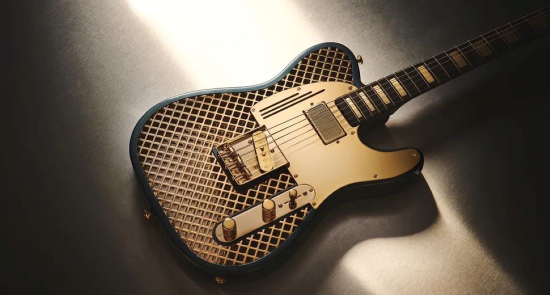 James Trussart Gold Caged Steelcaster: de gouden gitaar die grenzen verlegt
