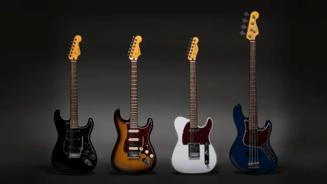 Fender Japan Limited Active Modern Series: klassieke modellen met moderne specs