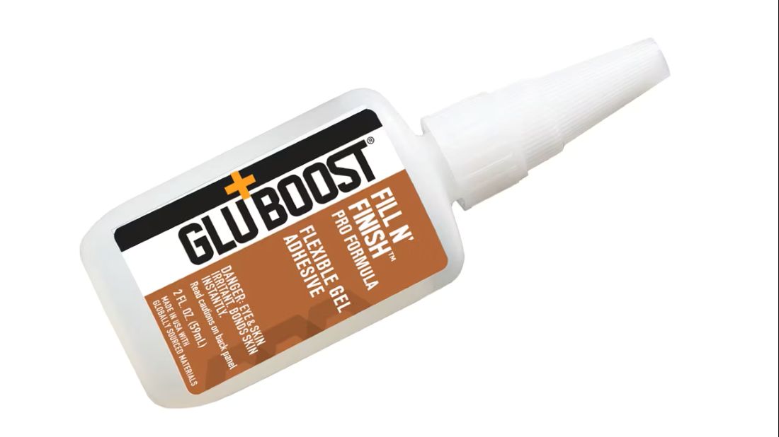 GluBoost Fill n’ Finish Flexible Gel: de nieuwe standaard voor gitaarreparaties?