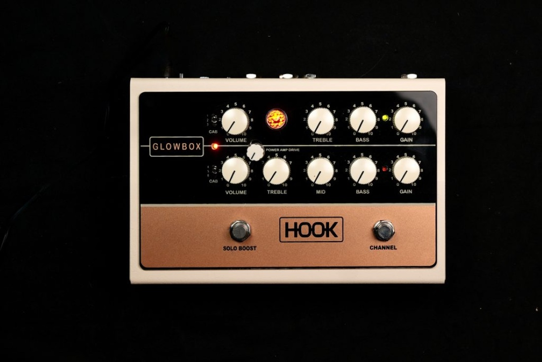 HOOK Amps introduceert Glowbox: compacte buizenversterker voor het moderne pedalboard