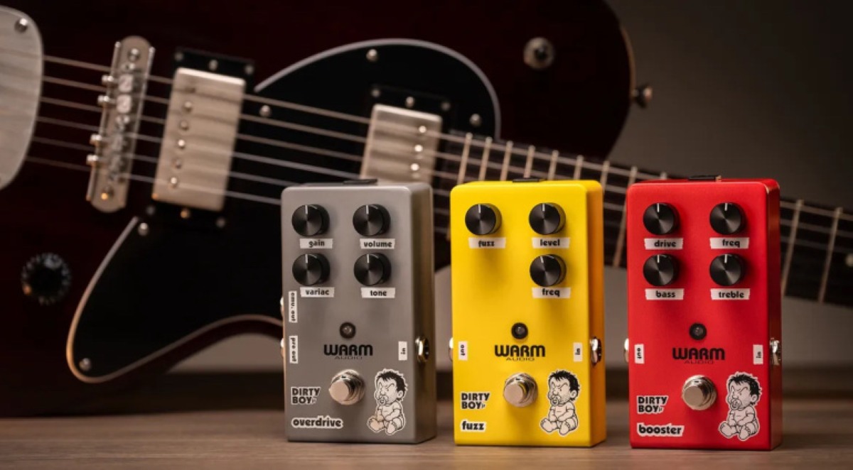 Warm Audio Dirty Boy Jr. Series brengt boutique pedaalklanken naar meer gitaristen