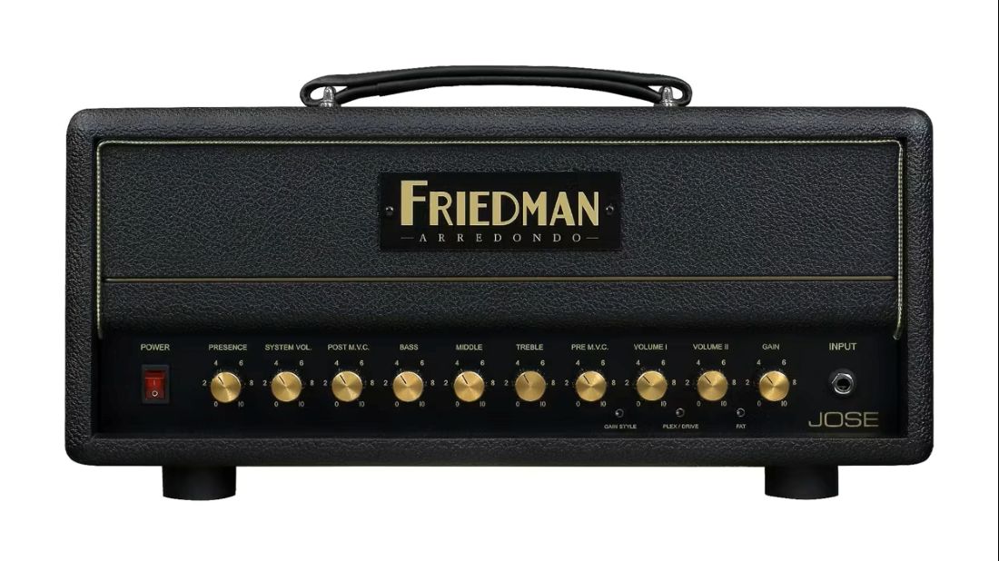 Friedman introduceert JOSE 20 de legendarische Jose Arredondo-klank in een compact formaat