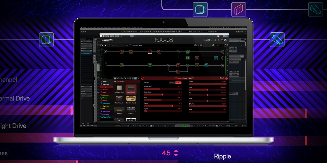 UpsizingGear_Line 6 Helix Stadium Native brengt nieuwe generatie gitaarmodelling naar de studio