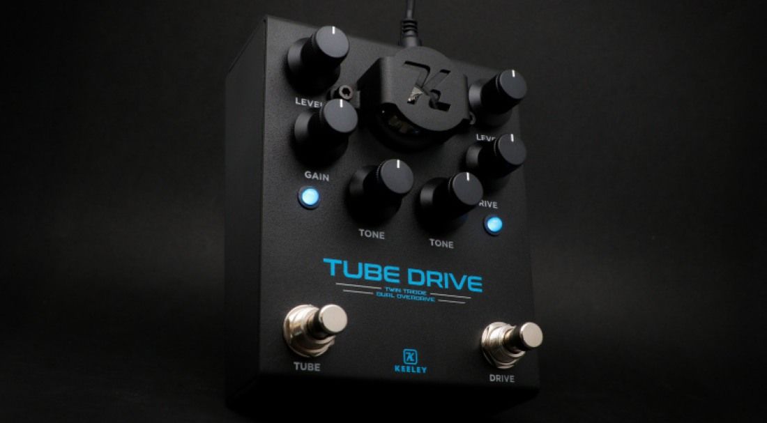 Keeley Tube Drive combineert echte buizen met Super Phat Mod