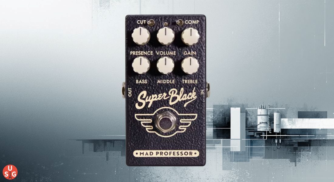 UpsizingGear_Mad Professor Super Black Mini brengt versterkerklank naar een compact pedaal
