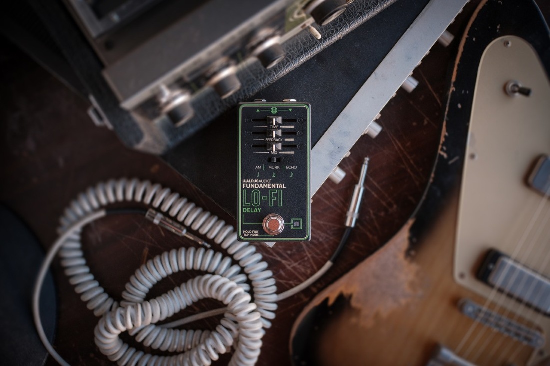 UpsizingGear_Walrus Audio komt met Fundamental Lo-Fi Delay voor vervormde en onvoorspelbare delays