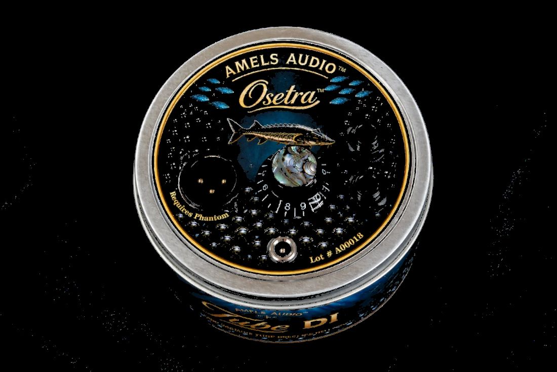 Amels Audio debuteert met Osetra, een volledig buizengebaseerde DI-box